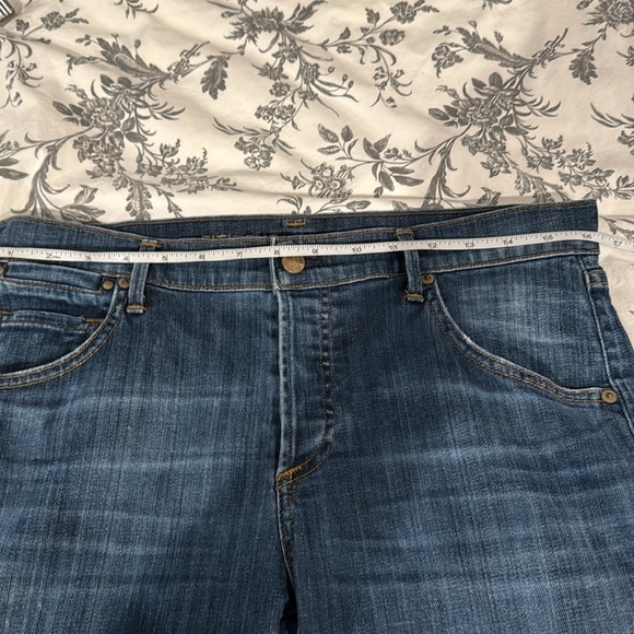 Citizens of Humanity Dark Wash Straight Leg Jeans - Picture 7 of 10